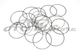 ANILLOS MOTOR STD RANURA GRUESA FORD ESCAPE, FUSION 3.0L 01 / 12