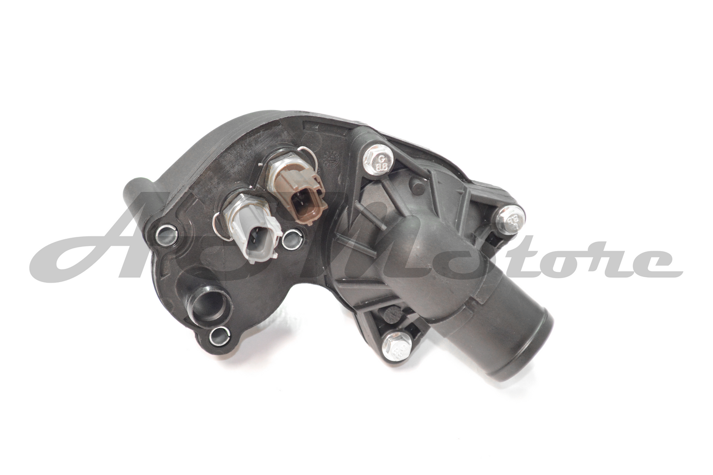 CARCASA TERMOSTATO COMPLETA CON TERMOSTATO Y PERAS FORD RANGER 4.0L 01 05 2 PERAS PRESION